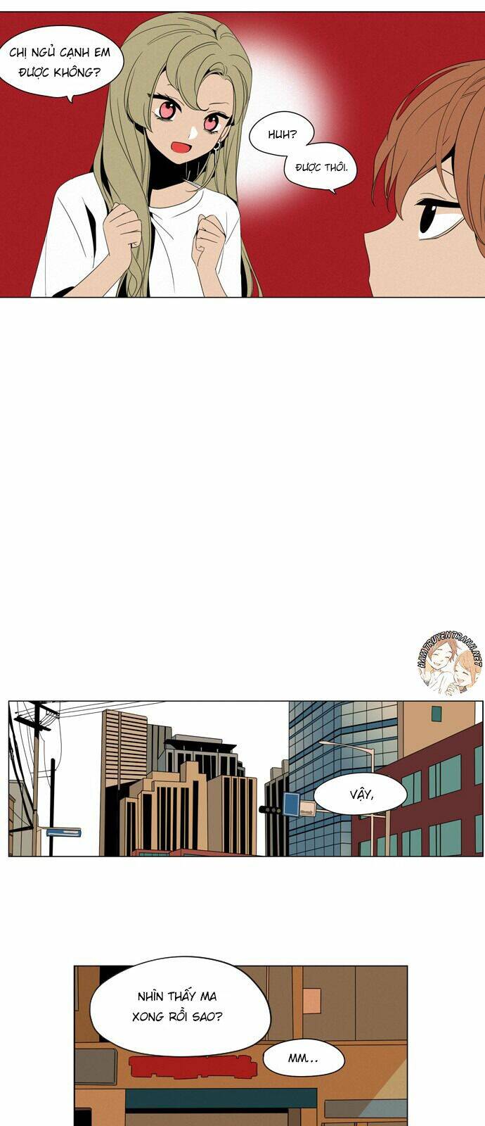 cuộc sống thường ngày của ma chapter 3 23