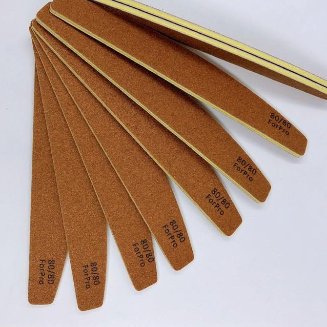 Set 50 dũa móng bột, móng gel nhám Mỹ