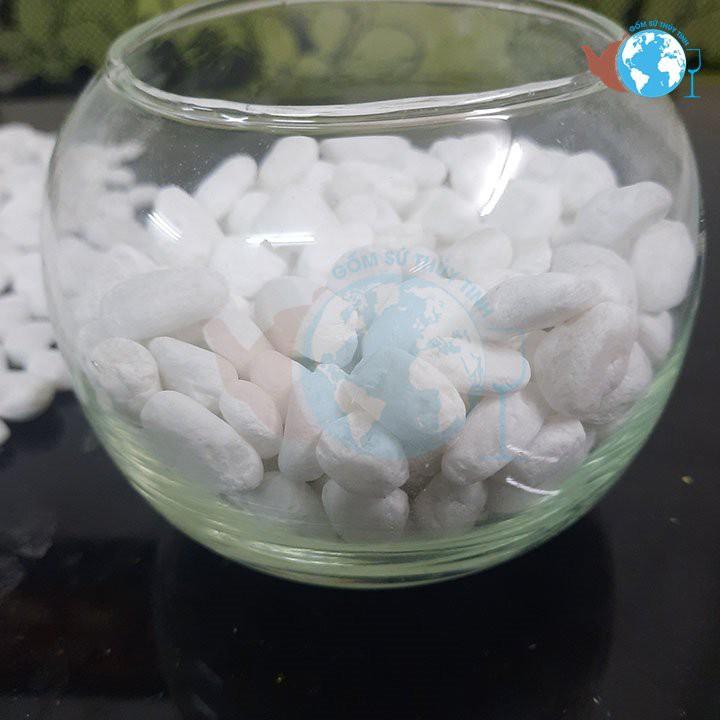 1KG Sỏi đá bịch 1 kg sỏi, loại sỏi đá nhỏ để hồ cá, sỏi phủ mặt chậu cây, sỏi trang trí