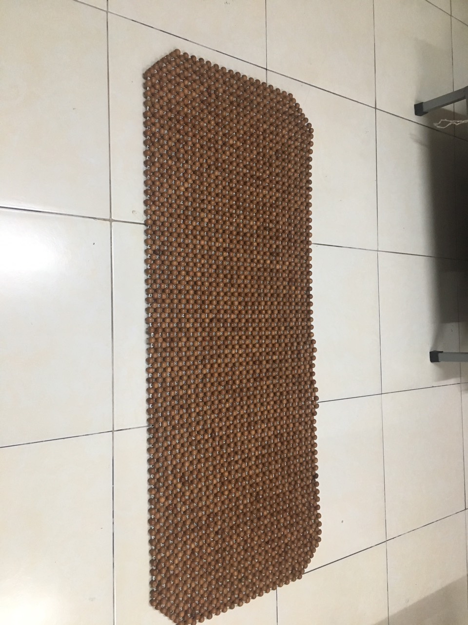 Băng Đệm Lót Ghế Sau Ô TÔ Hạt Gỗ Gõ Mộc 1,2cm - Nệm trang trí , Thảm trang trí - Chiếu , Sản phẩm chăm sóc ô tô