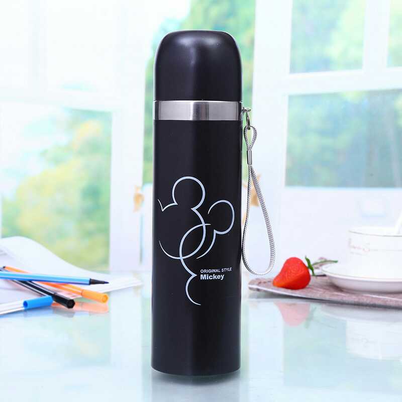 Bình giữ nhiệt lõi inox cao cấp Mickey 500 ml_BN11