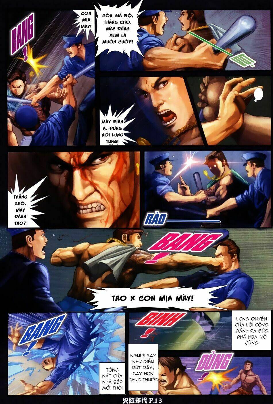 hỏa hồng niên đại hắc cốt đường chapter 56 12