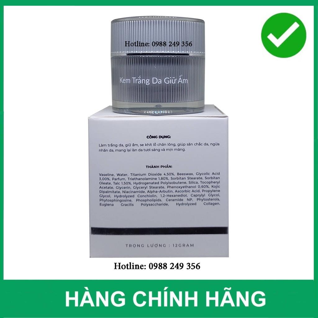 KEM TRẮNG DA GIỮ ẨM SE KHÍT LỖ CHÂN LÔNG NGỪA NHĂN DA NGỌC TRAI ĐEN 12G