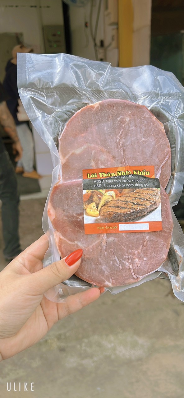 [HCM] Lõi thăn bò nhập khẩu (set 2 khay 1kg)