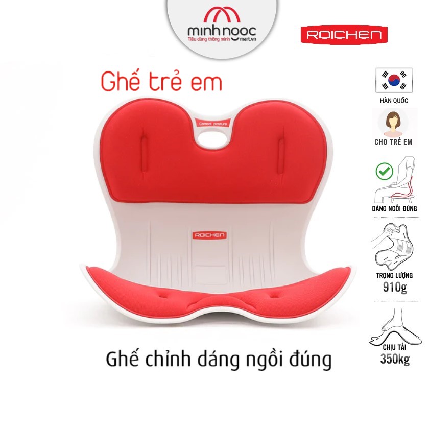 [Gia dụng Minh Ngọc] COMBO 2 Ghế chỉnh dáng ngồi đúng - Roichen Hàn Quốc (Made in Korea). Nhiều Combo lựa chọn (Combo 2 Nam, Combo 2 Nữ, Combo Nam &amp; Nữ, Combo Nam &amp; Trẻ em, Combo Nữ &amp; Trẻ Em)