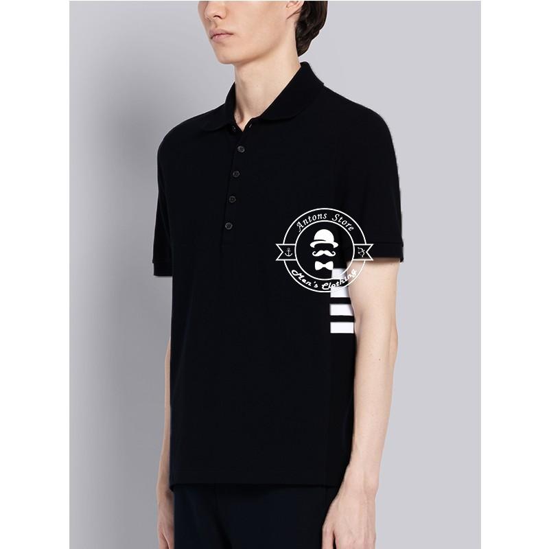 Áo Polo 4 Vạch Sườn Nhiều Màu