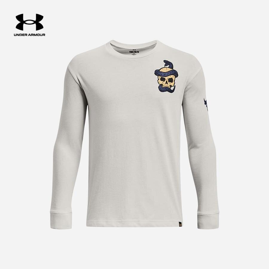 Áo tay dài thể thao bé trai Under Armour Project Rock Cobra - 1380073-114