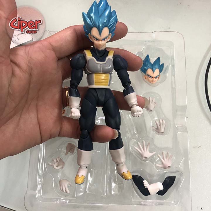 Mô hình Vegeta Blue Khớp - Mô hình Dragon Ball - Figure Action Vegeta SHF