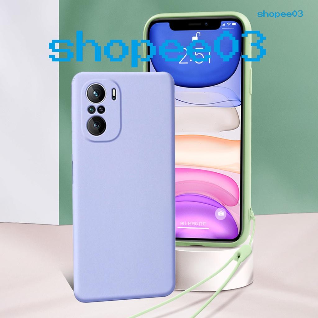 Ốp điện thoại silicon chống trầy bảo vệ toàn diện cho Xiaomi POCO F3 Redmi K40/K40 Pro