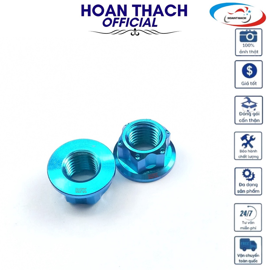 2 Ốc Tán Titan Gr5 10Li Xanh Lục Bảo dùng cho nhiều dòng xe SP000020