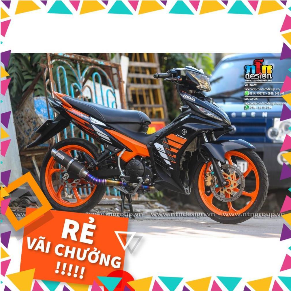 Tem Rời Exciter 135 Mẫu 2014 Zin Cam Đen