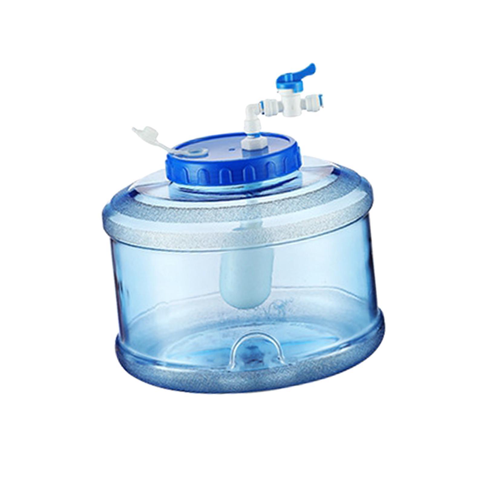 Water Container Water Jug with Floating Ball Portable with Handle Water Tank Water Bottle Carrier Water Storage for Camping