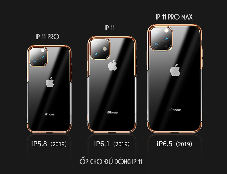 Ốp lưng siêu mỏng Ultra Slim cho Iphone 11, 11 Pro, 11 Pro Max, X, Xs, Xs Max – Lưng trong suốt - giữ nguyên vẹn vẻ đẹp Iphone