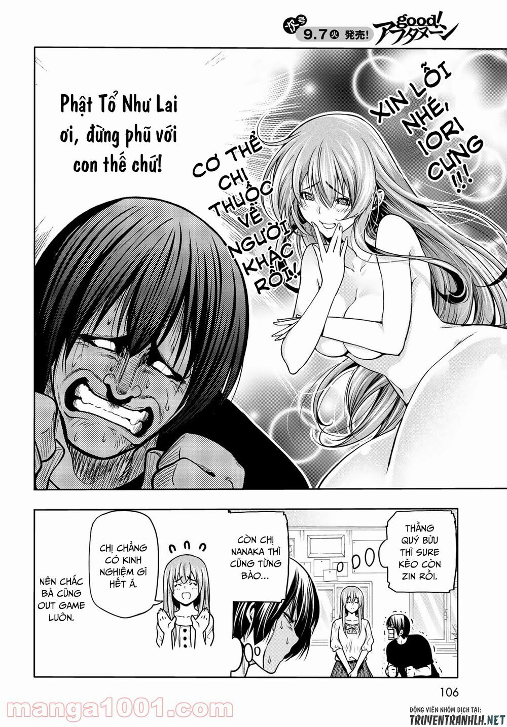 cô gái thích lặn - grand blue chapter 70 17