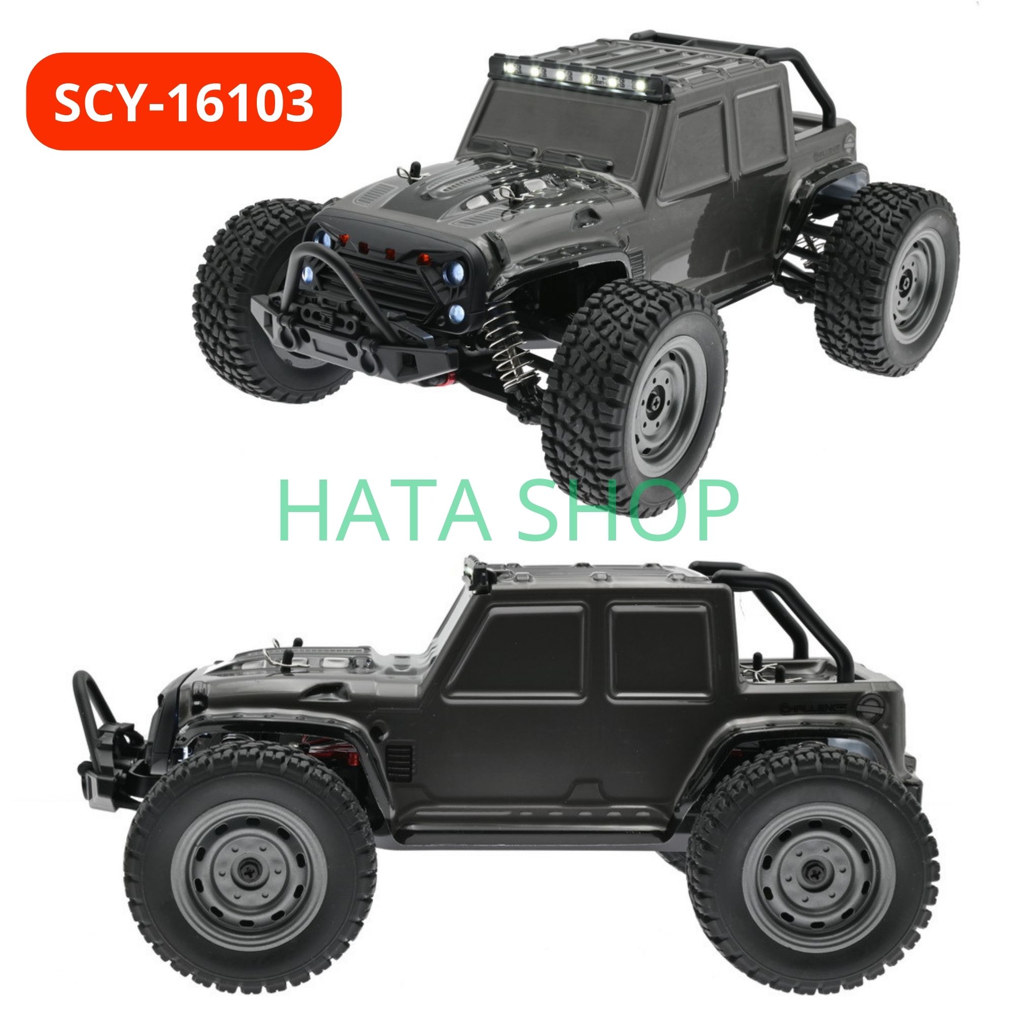 Xe Jeep Địa Hình GANTRY Điều Khiển Từ Xa Tốc Độ 38km/h SCY-16103 Tỉ Lệ 1:16 SUCHIYU R/C tỉ lệ 1:16, xe leo núi địa hình tốc độ cao