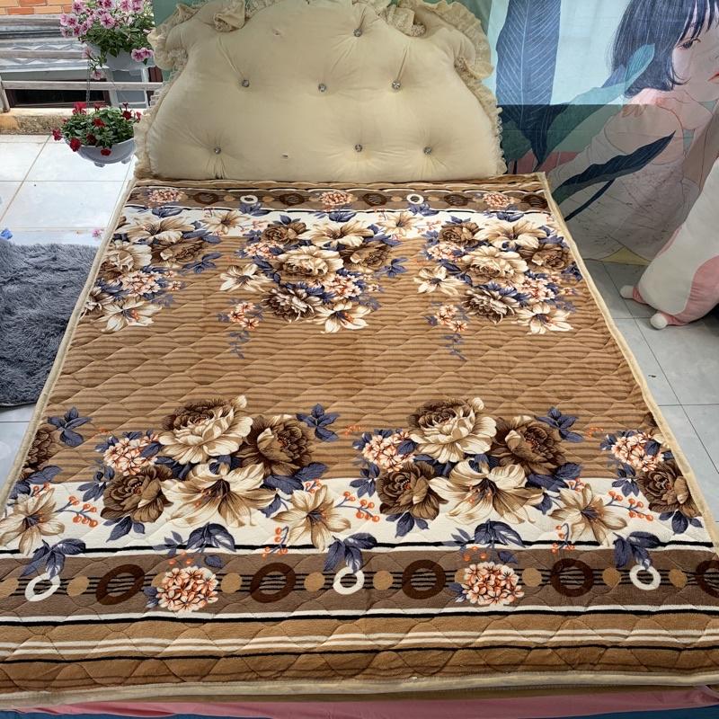 Thảm nỉ nhung trải giường 3 lớp cực ấm đủ kích thước
