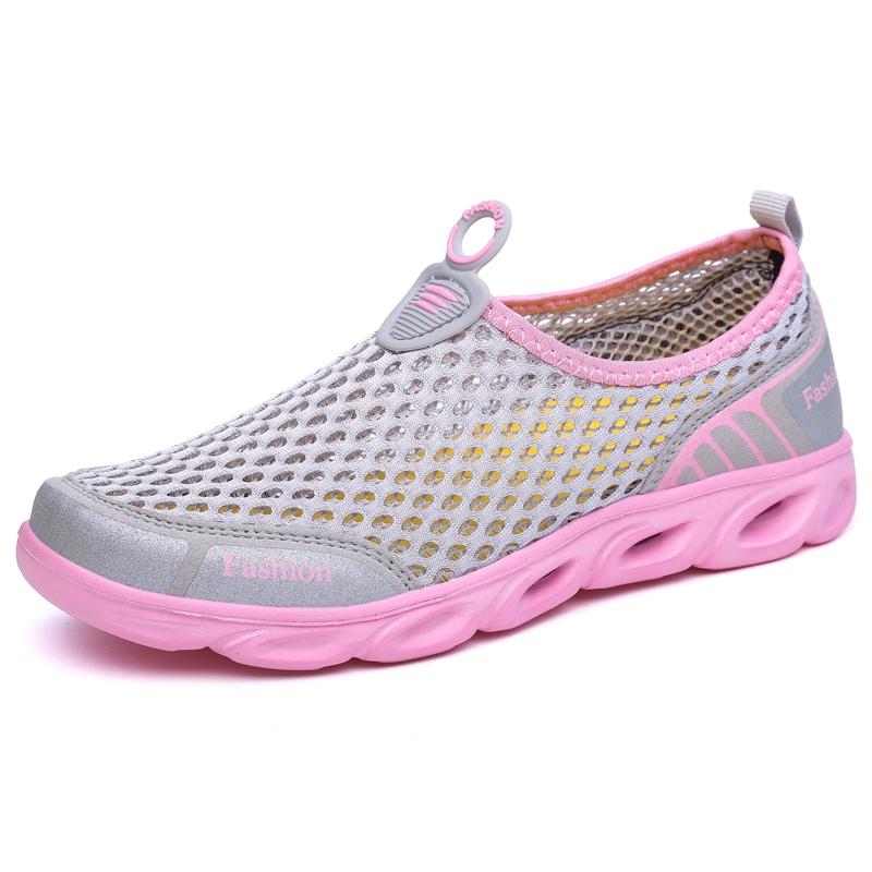Giày Sneaker Chống Trượt Thoáng Khí Cho Nữ