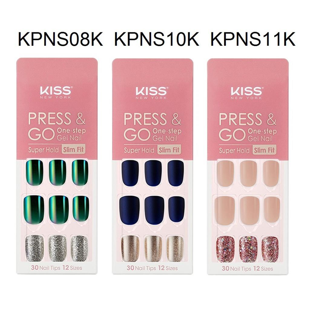 Móng Tay Gel Tự Dán Press &amp; Go Kiss New York Nail Box