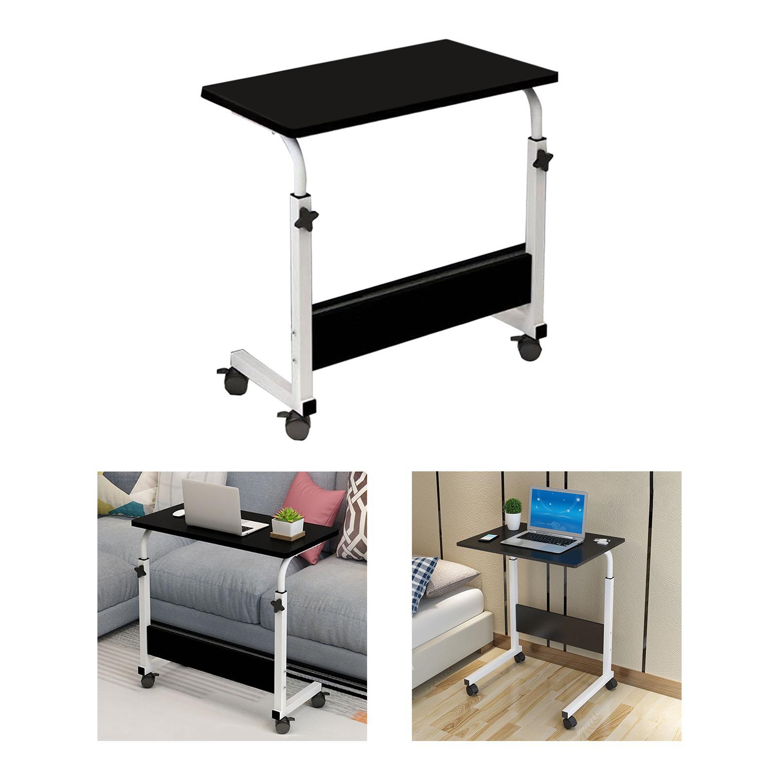 Portable Standing Desk Small Computer Desk for Home Bedside Living Room