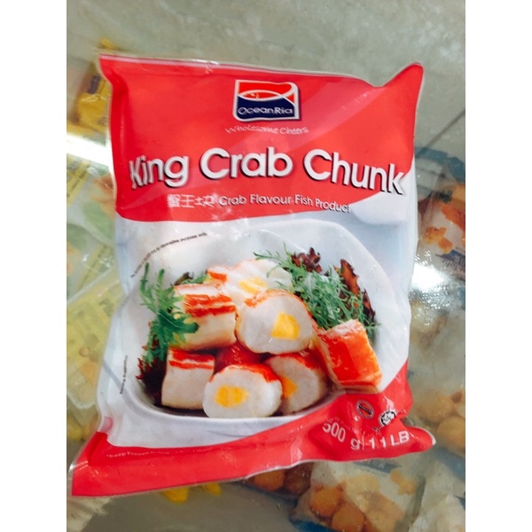 VIÊN CUA HOÀNG ĐẾ (KING CRAB CHUNK) - 500g