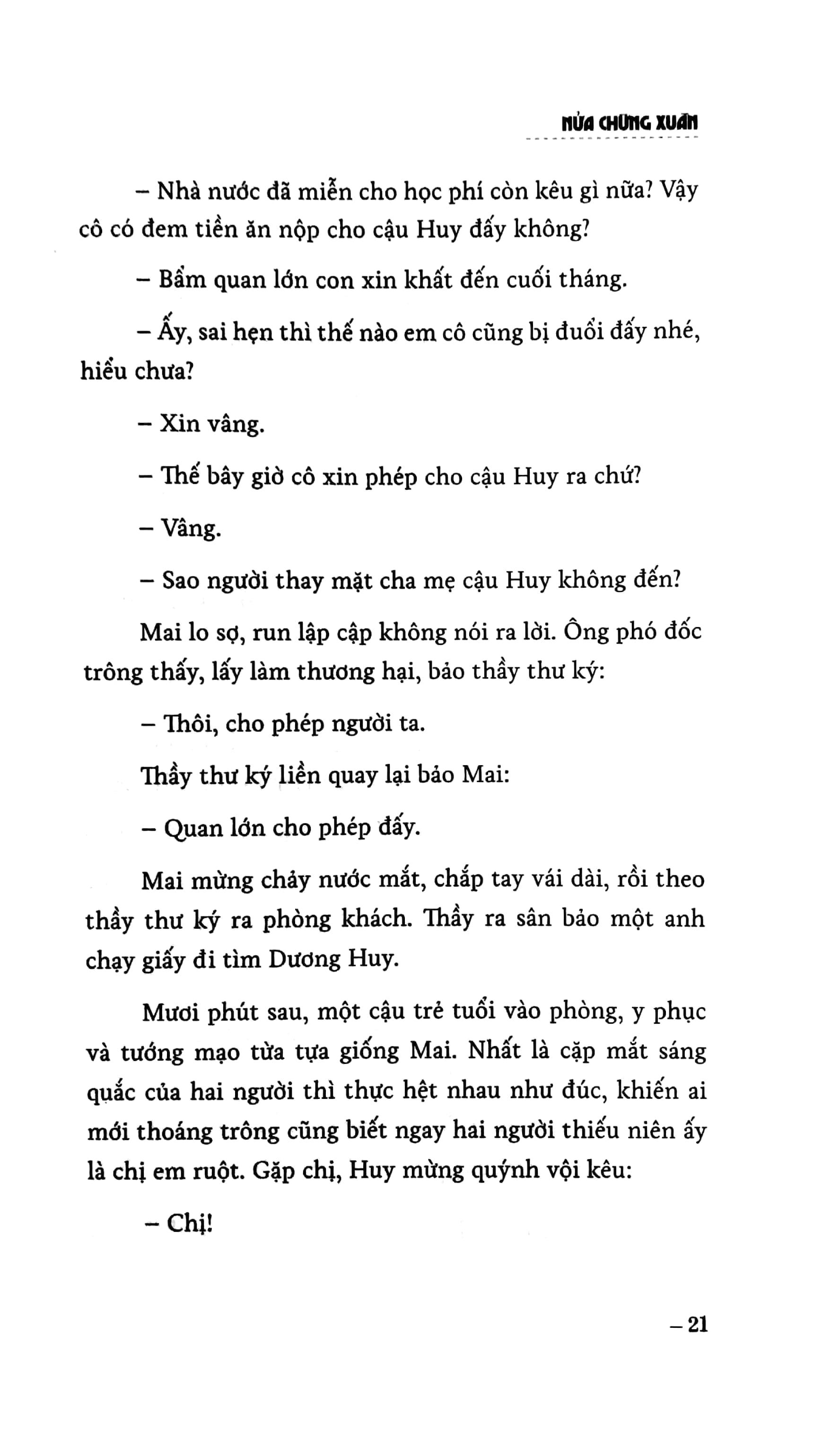 Sách Nửa Chừng Xuân