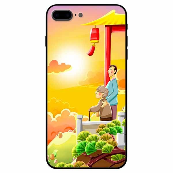 Hình ảnh Ốp lưng dành cho Iphone 7 Plus , 8 Plus mẫu Tình Cha Mẹ Con