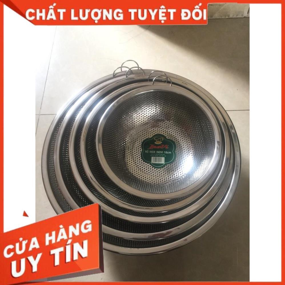 Rổ inox siêu bền, siêu đẹp với nhiều size khác nhau 18-21-24-27-30