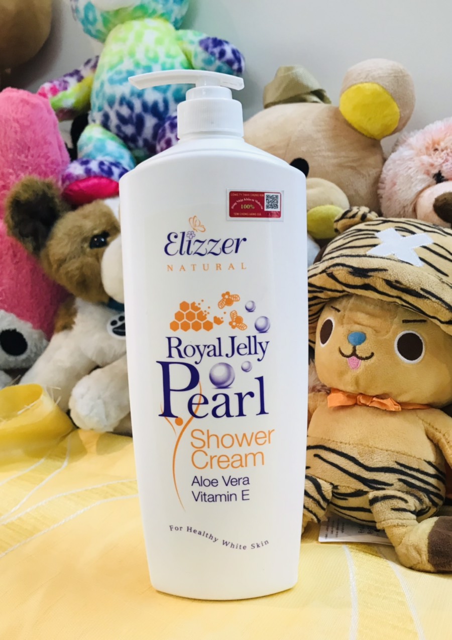 SỮA TẮM ELIZZER ROYAL JELLY PEARL - TINH CHẤT NGỌC TRAI -  MALAYSIA ( thể tích thực 1000ml )