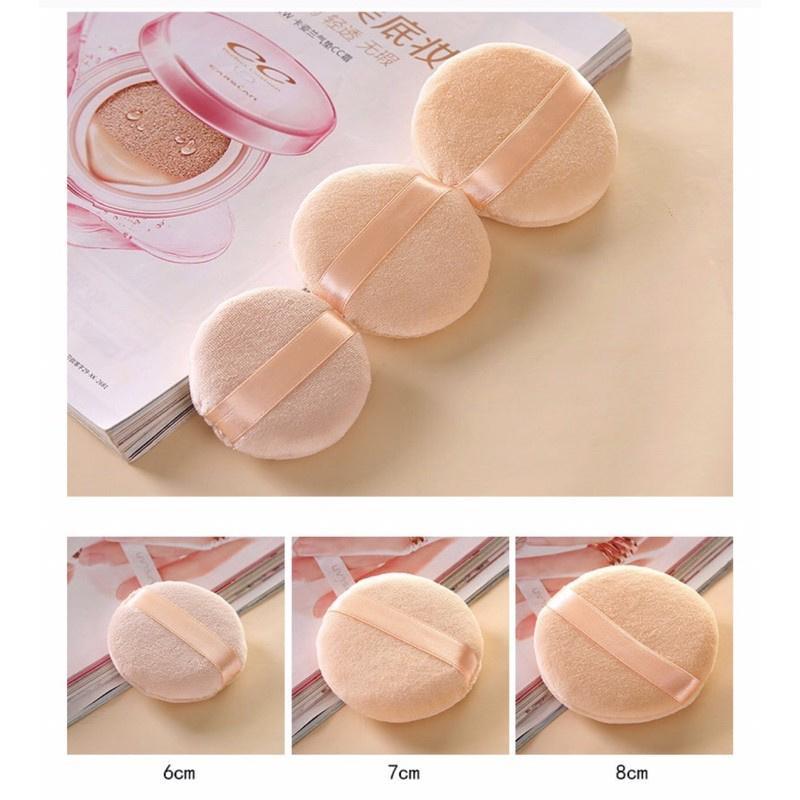 Miếng mút trang điểm, bông đánh phấn khô mềm mại tiện lợi, tán kem nền, phấn khô tiện dụng Women Nữ Mỹ Phẩm Cosmetic Mascara