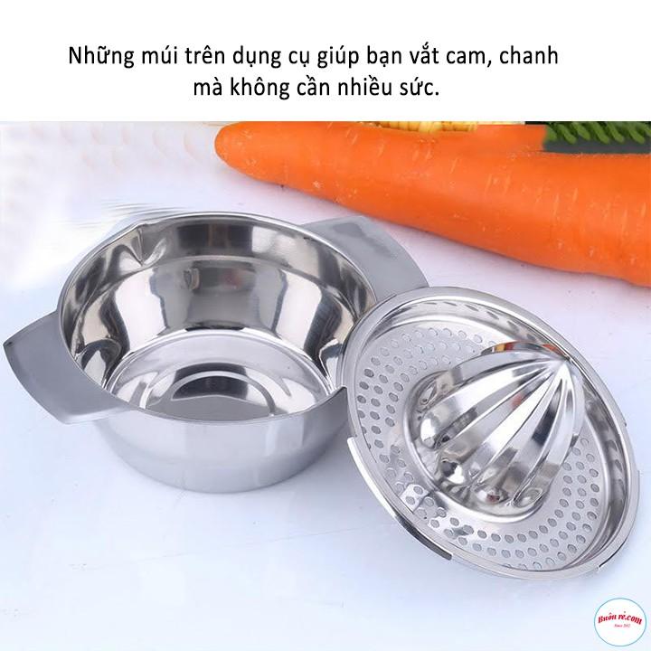 Dụng Cụ Vắt Cam, Chanh Inox Thông Minh Tiện Dụng - br00435