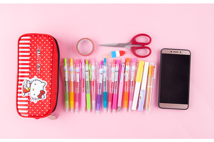 GuangBo large capacity pencil bag student stationery bag / Hello Kitty KT85004-Jingdong