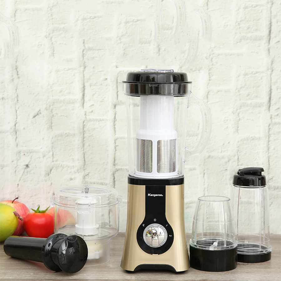 Máy Xay Sinh Tố Đa Năng 4 Cối Kangaroo KG4B3 - Hàng chính hãng