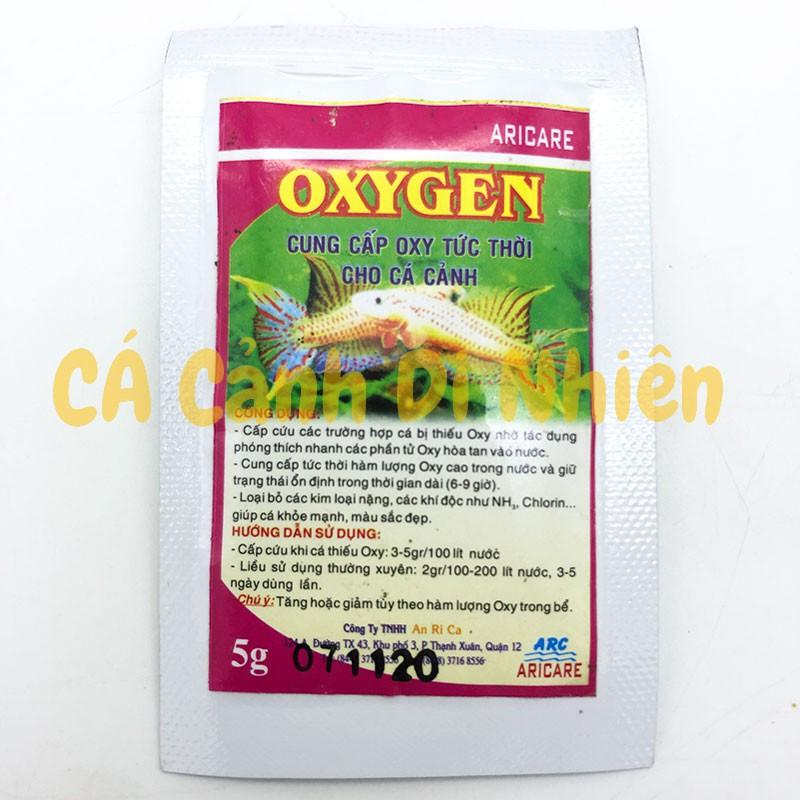 Gói OXYGEN cung cấp oxy tức thời cho hồ cá gói 5g