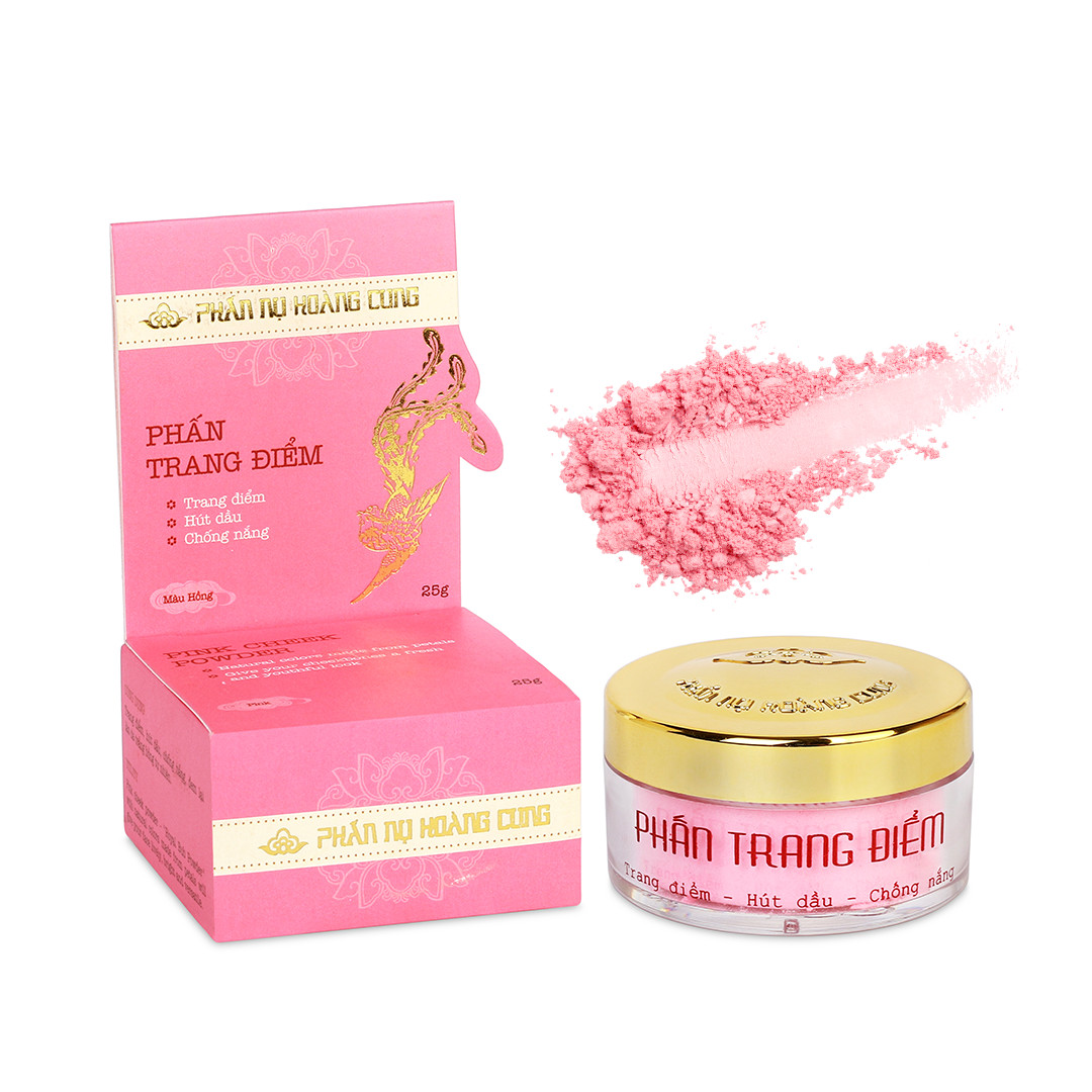 Combo Bộ Mỹ Phẩm Ngăn Nám Trang Điểm Nâng Cao Phấn Nụ Hoàng Cung + Bông Phấn Mềm Mịn Chính Hãng.