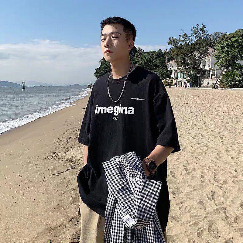 Áo phông Oversize Imegina, JACKLANE , Áo cộc tay Unisex Jack Lane