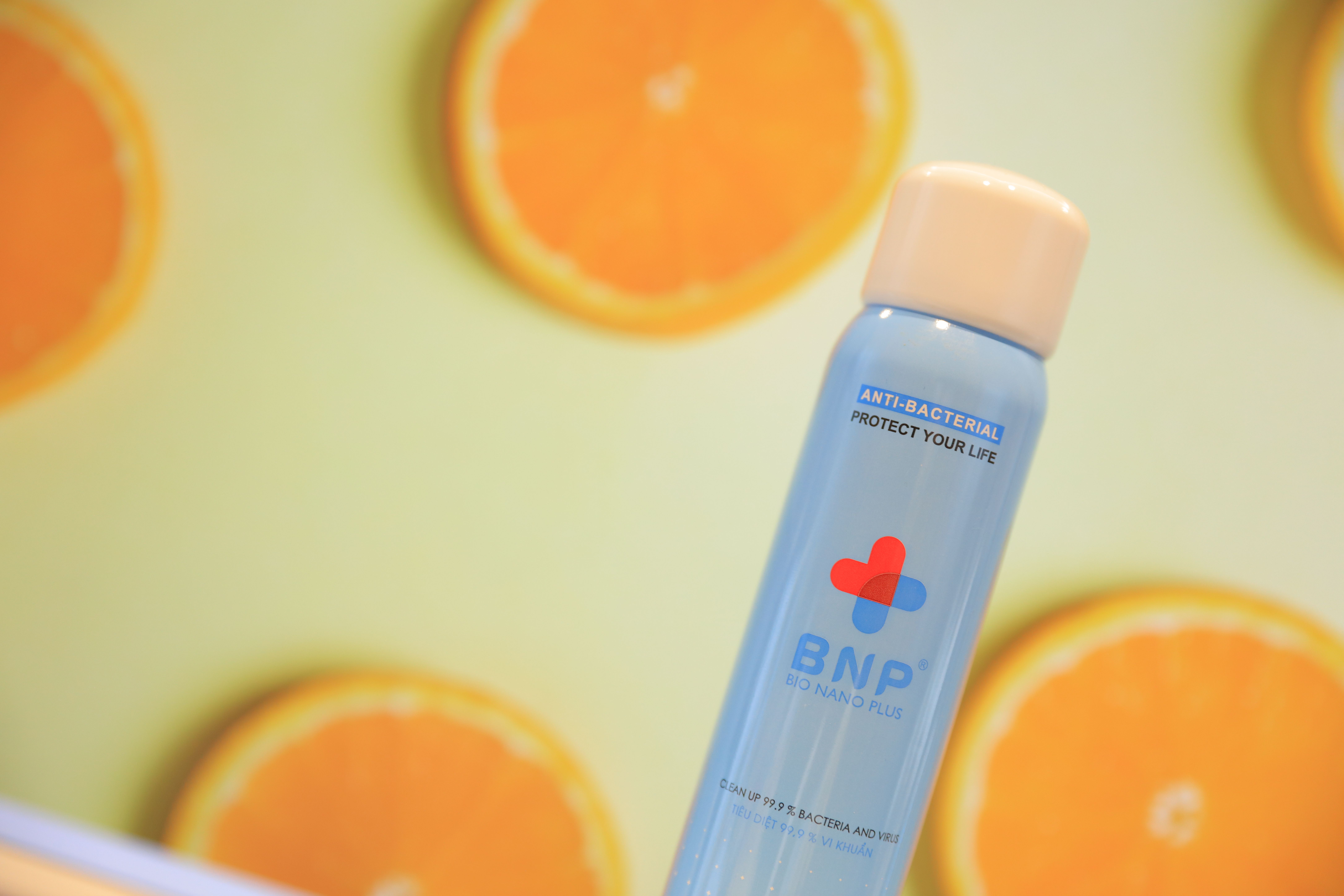Khử mùi hôi, nước tiểu cho thú cưng BNP chai 100ml - dạng xịt phun sương - Hương Cam