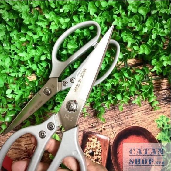 Kéo cắt gà sk5, kéo làm bếp đa năng nội địa nhật siêu sắc, cắt gà cắt vịt và thịt các loại GD424-KeoSK5