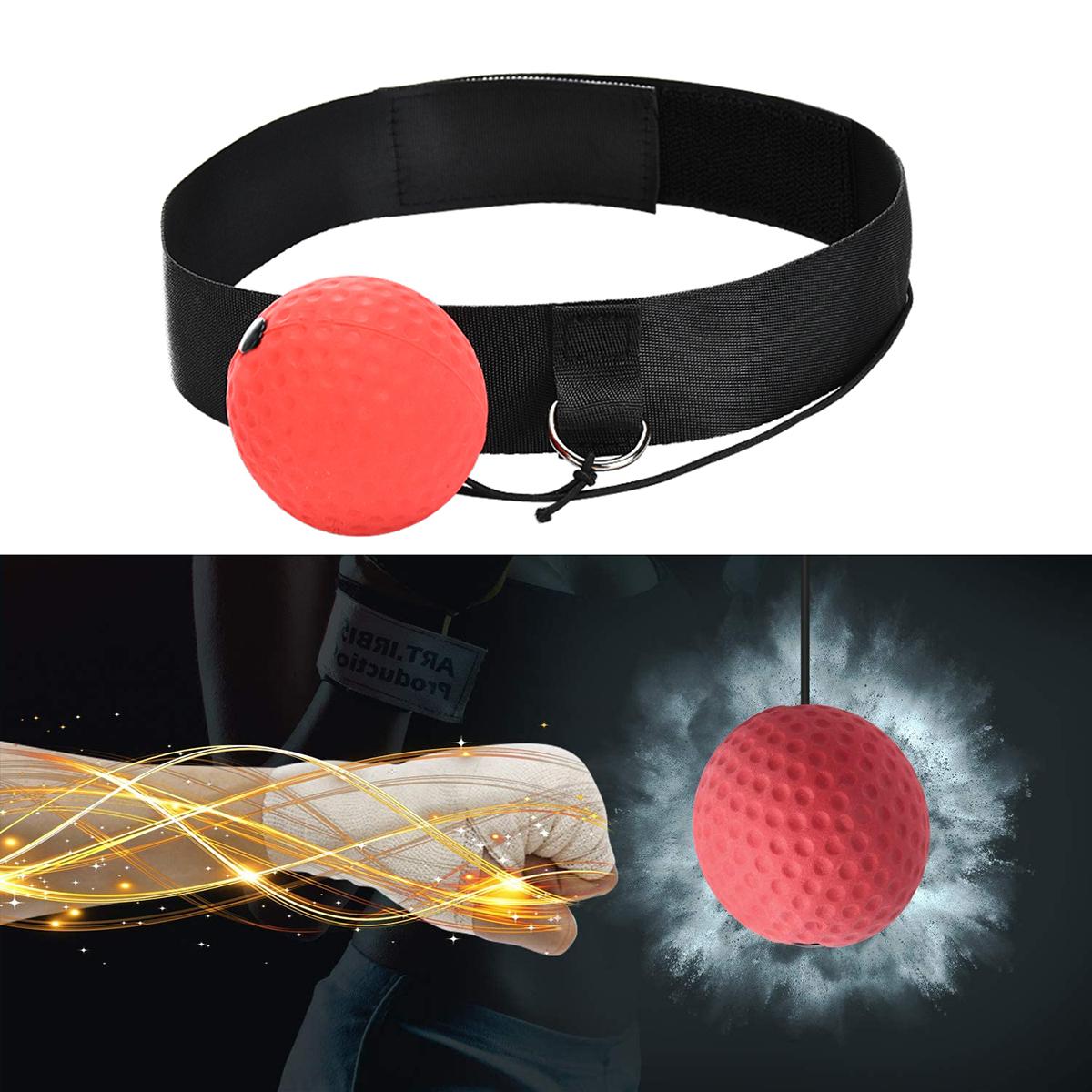 Băng Đeo Đầu Gắn Quả Bóng Phản Xạ Khi Tập Boxing