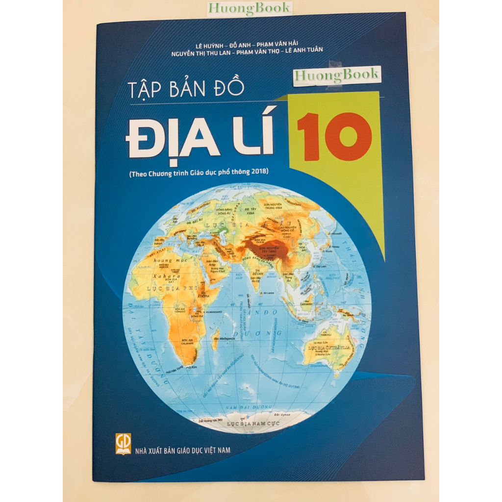 Sách - Tập bản đồ Địa Lí lớp 10