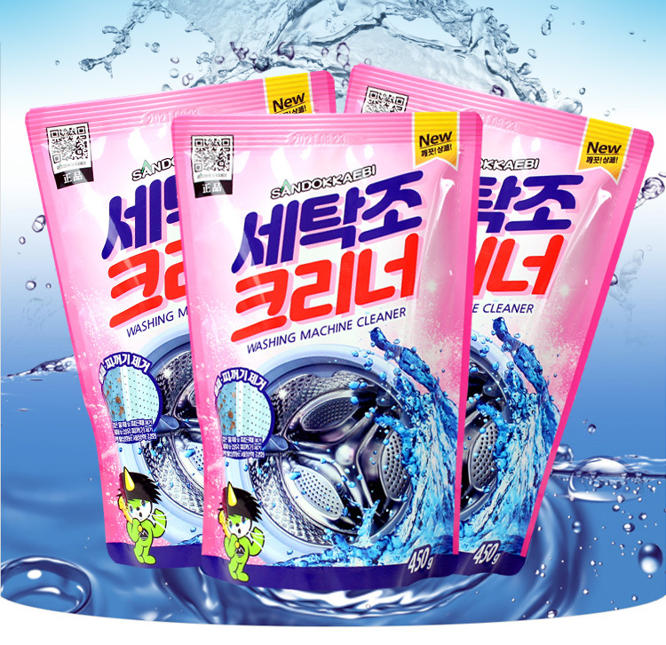 Bột tẩy vệ sinh lồng máy giặt Sandokkaebi Hàn Quốc 450g