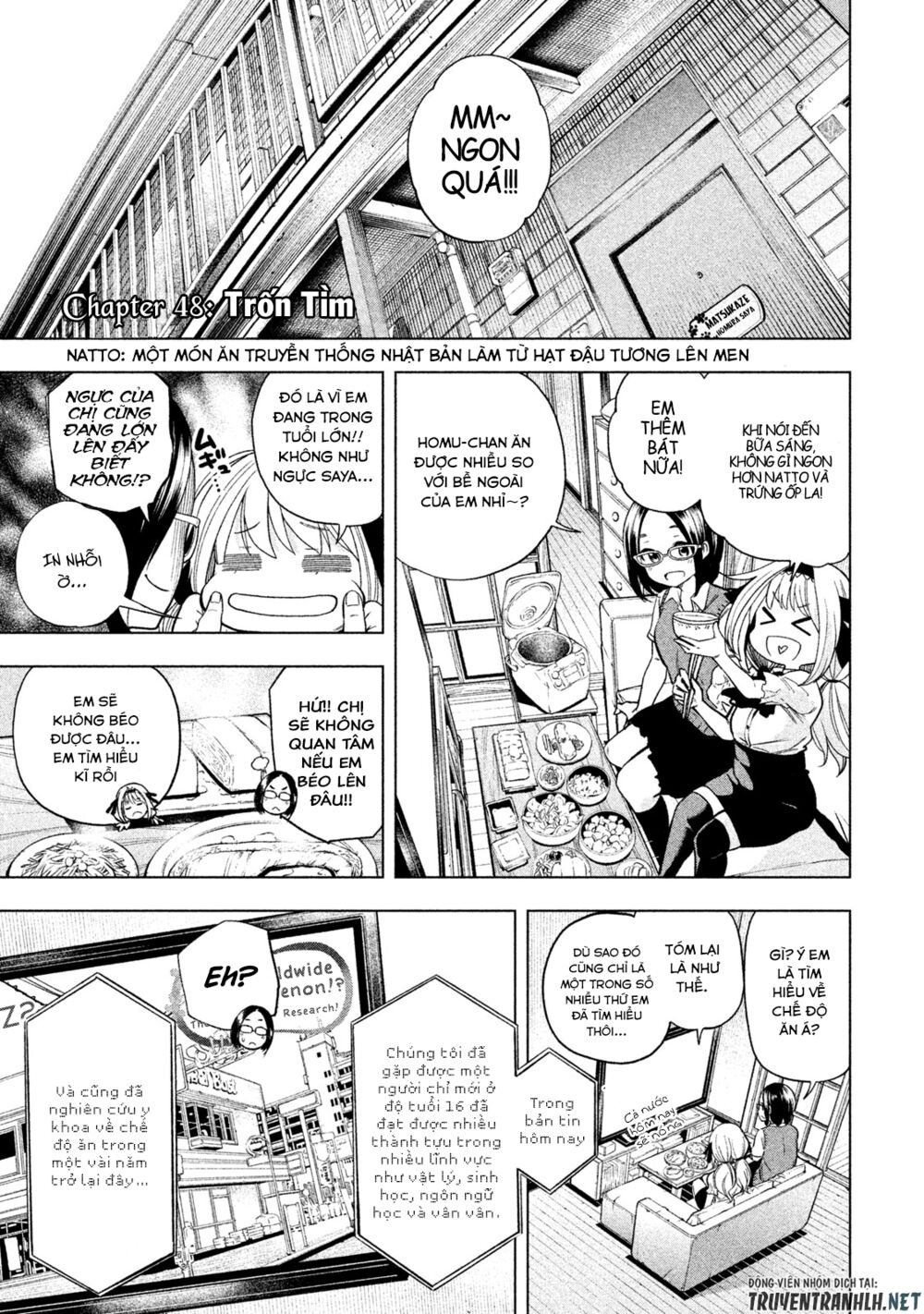 thế quái nào cô giáo lại ở đây!? chapter 48 1