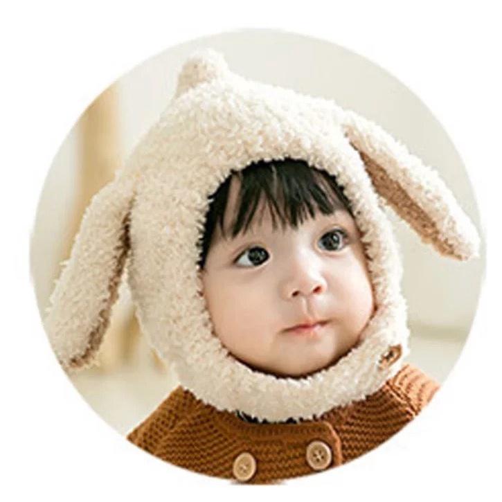 (M07) Mũ len tai cừu cài cúc mẫu cực đẹp cực ấm cho bé trai bé gái siêu kute