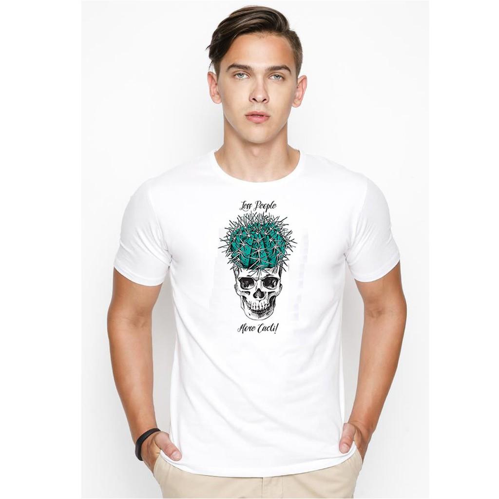 Áo thun nam in hình jeff people vải dày mịn TEE19S42
