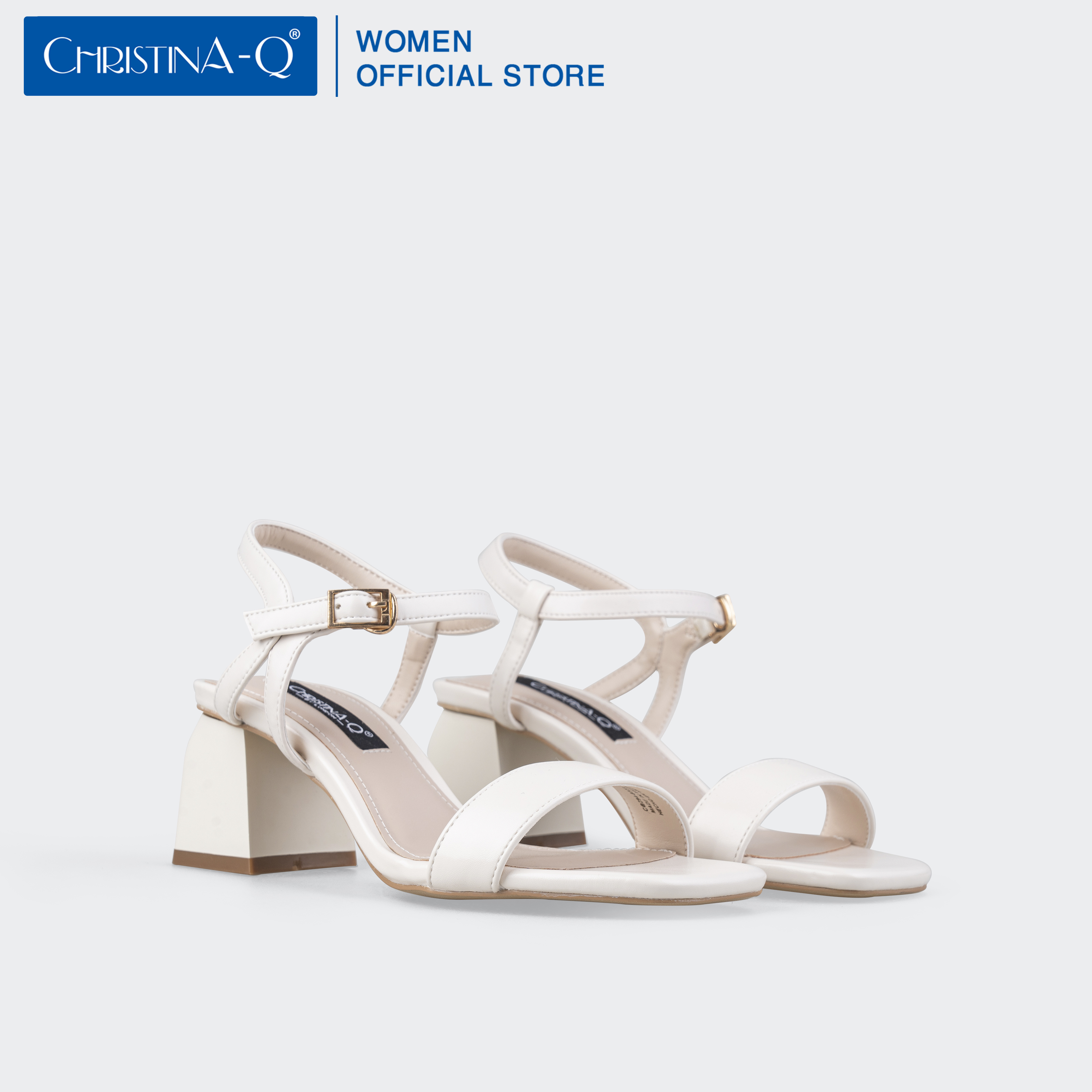 Giày Sandals Nữ Gót Trụ ChristinA-Q XDN294