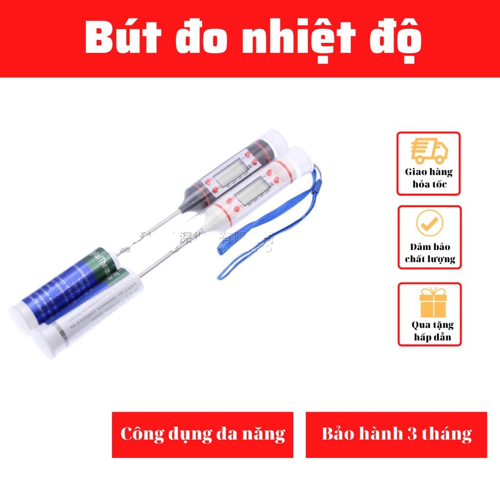 Bút đo pH  Nhiệt kế điện tử  Que đo nhiệt độ thực phẩm đo nước đo trà sữa - Dụng cụ pha chế đa năng , cao cấp , an toàn