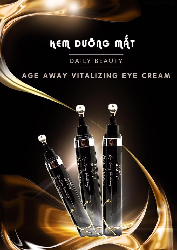 Combo 3 hộp Kem dưỡng mắt Daily Beauty Age Away Vitalizing Eye Cream sản phẩm nhập khẩu chính ngạch Hàn Quốc