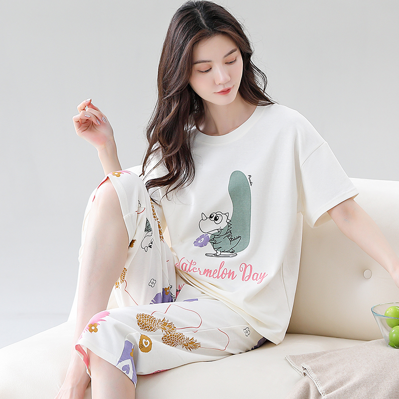 Quần áo mặc nhà cotton 5661