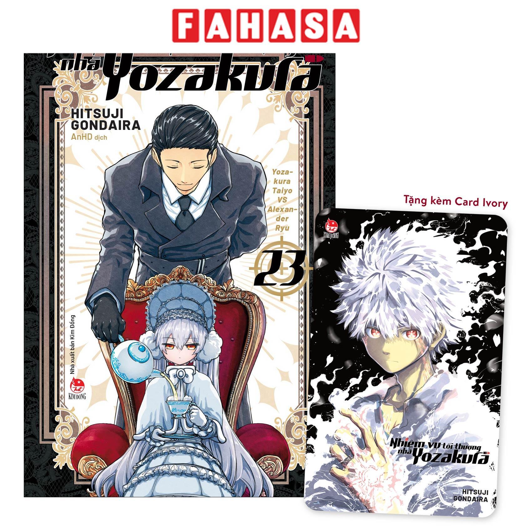 Sách - Nhiệm Vụ Tối Thượng Nhà Yozakura - Tập 23 - Yozakura Taiyo VS Alexander Ryu - Tặng Kèm Card Ivory