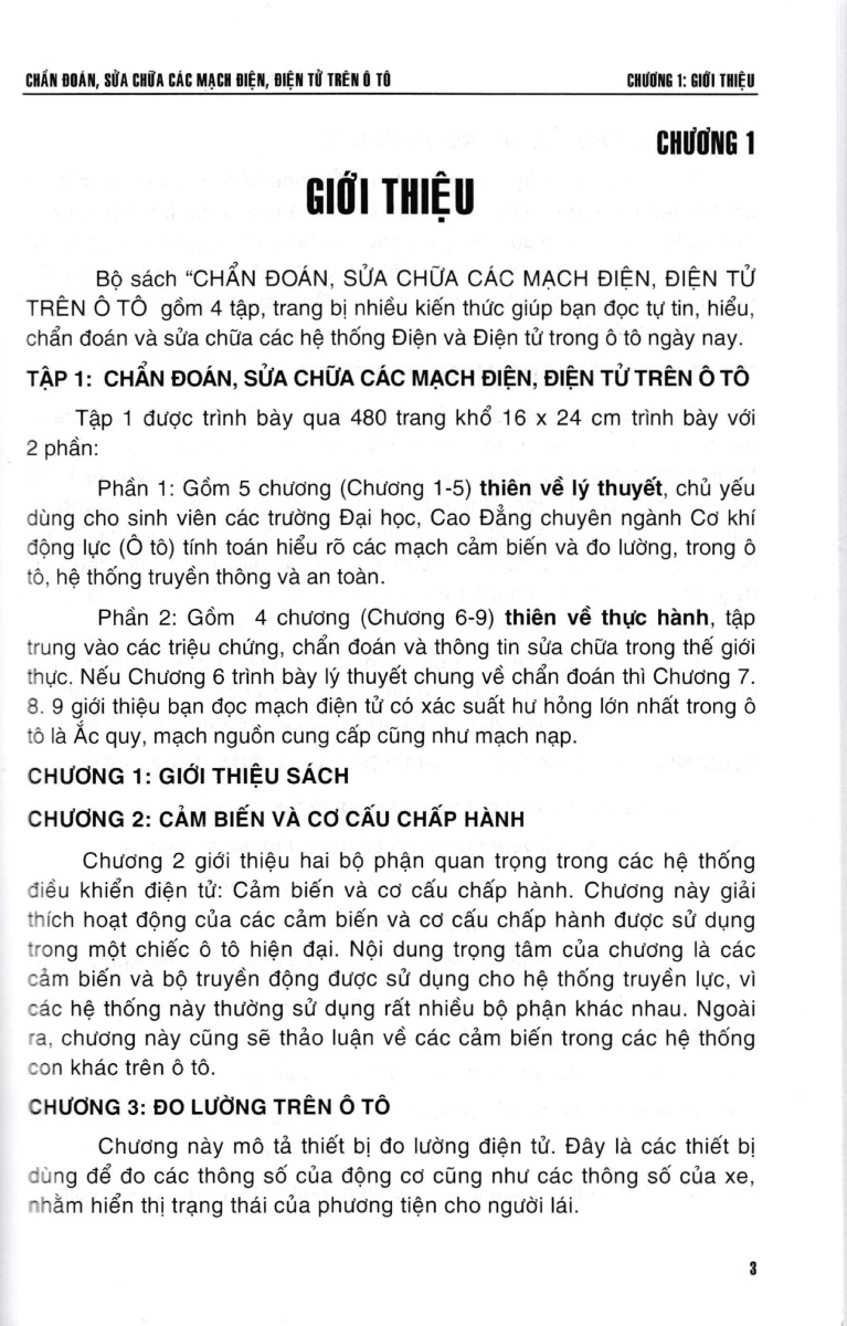 Chẩn Đoán, Sửa Chữa Các Mạch Điện, Điện Tử Trên Ô Tô