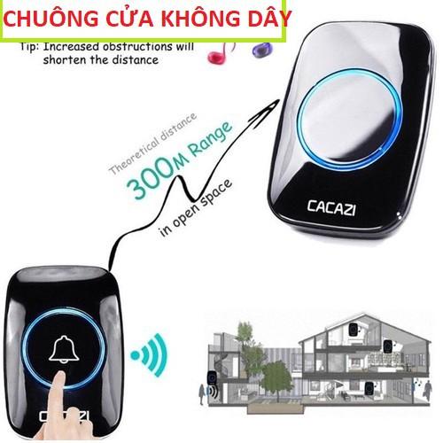 BỘ CHUÔNG CỬA BÁO KHÁCH BLUETHOO HỒNG NGOẠI KHÔNG DÂY XA ĐẾN 300M CHÍNH HÃNG